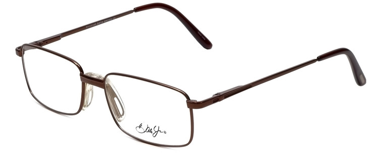 Dale Jr. Designer Eyeglasses DJ6808-SBR in Satin Brown 57mm :: Progressive