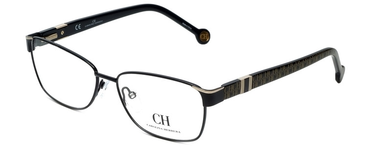 Carolina Herrera Designer Eyeglasses VHE063-0304 in Black 55mm :: Rx Single Vision