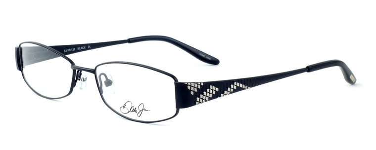 Dale Earnhardt, Jr. Designer Eyeglasses DJ6742 in Black 53mm :: Custom Left & Right Lens