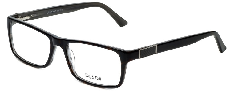Big and Tall Designer Eyeglasses Big-And-Tall-8-Demi-Grey in Demi Grey 59mm :: Custom Left & Right Lens