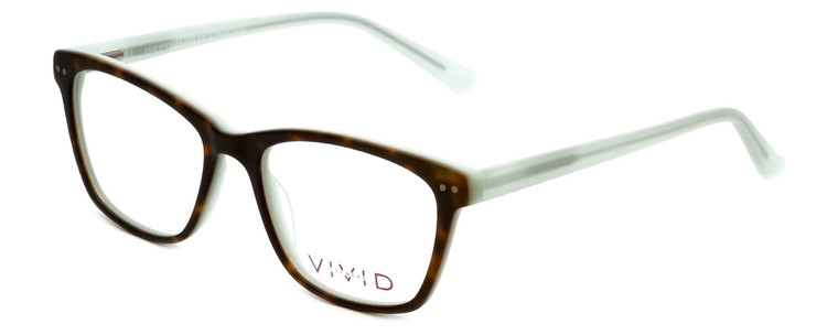 Vivid Designer Eyeglasses Vivid-878 in Tortoise-Green 51mm :: Rx Bi-Focal