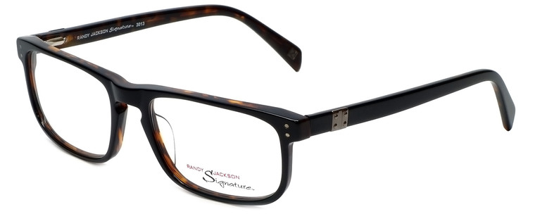 Randy Jackson Designer Eyeglasses RJ3013-021 in  Black 55mm :: Progressive