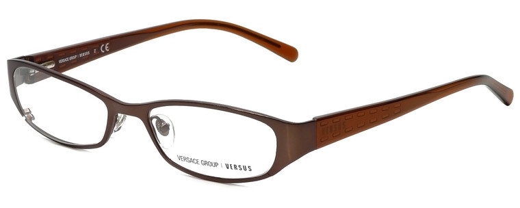 Versus by Versace Designer Eyeglasses 7080-1006 in Brown 51mm :: Rx Single Vision