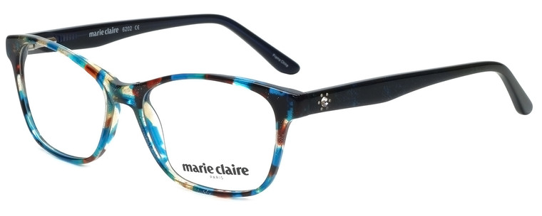 Marie Claire Designer Eyeglasses MC6202-TLE in Teal Mix 52mm :: Custom Left & Right Lens
