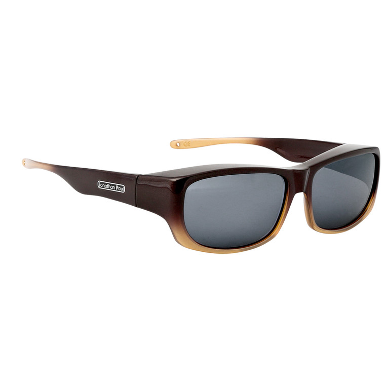 Jonathan Paul® Fitovers Eyewear Large Pandera in Toffee Ombre & Gray PD005