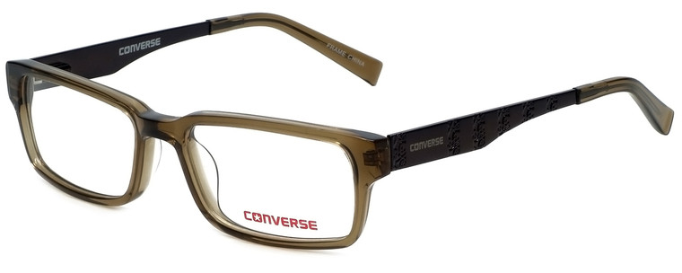Converse Designer Eyeglasses Yikes-Olive in Olive 50mm :: Rx Single Vision