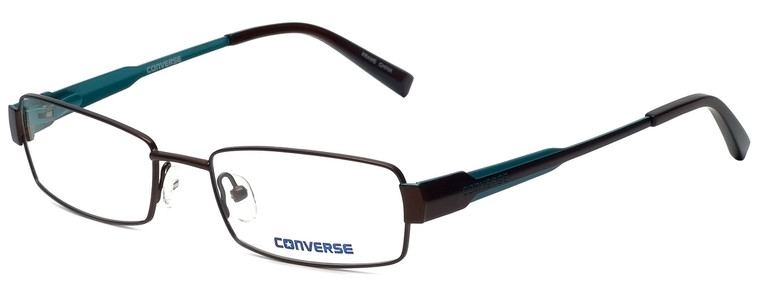 Converse Designer Eyeglasses Envision-Brown in Brown and Blue 53mm :: Rx Single Vision