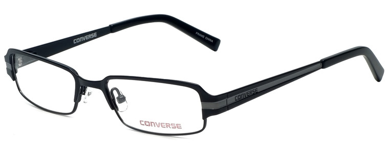 Converse Designer Eyeglasses I-Dont-Know-Black in Black 49mm :: Rx Single Vision