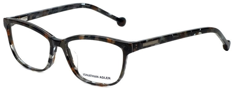 Jonathan Adler Designer Eyeglasses JA316-Grey in Grey 53mm :: Rx Single Vision