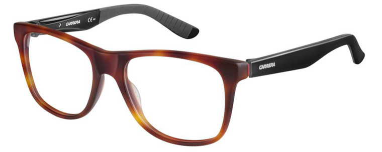 Carrera Designer Eyeglasses CA8814-06VL in Havana Matte Black 53mm :: Rx Single Vision