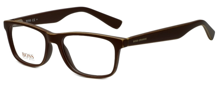 Hugo Boss Designer Reading Glasses BO0217-9FU in Distressed Brown 52mm