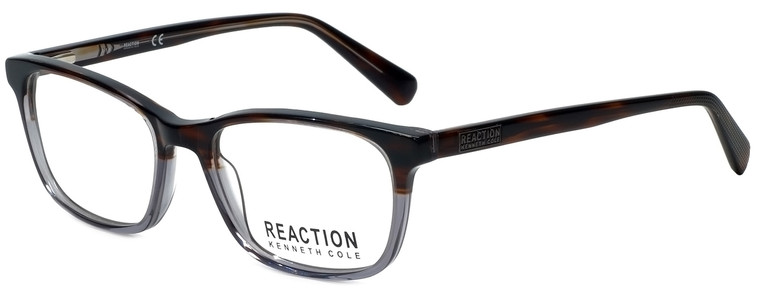 Kenneth Cole Designer Eyeglasses Reaction KC0798-020 in Grey 52mm :: Rx Single Vision