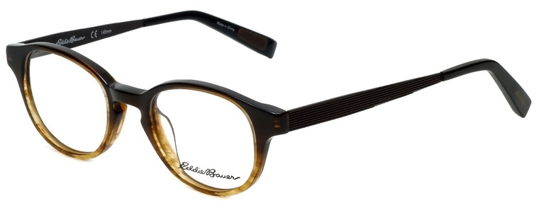 Eddie Bauer Designer Eyeglasses EB32014-BR in Brown 47mm :: Custom Left & Right Lens