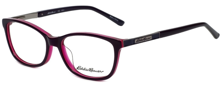 Eddie Bauer Designer Reading Glasses EB32209-PU in Purple 54mm