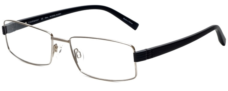 Charmant Designer Eyeglasses CH10741 in Silver 54mm :: Custom Left & Right Lens