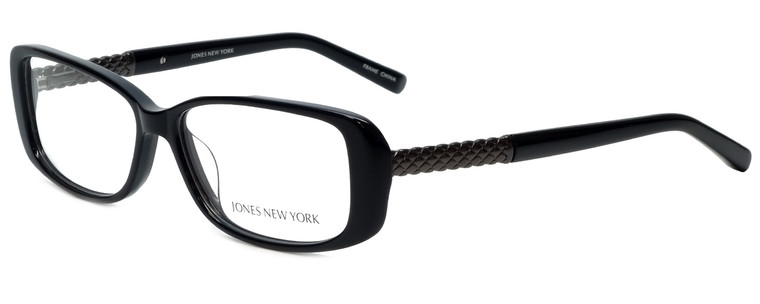 Jones New York Designer Eyeglasses J746 in Black 54mm :: Custom Left & Right Lens