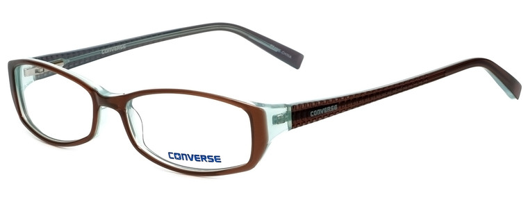 Converse Designer Eyeglasses Black-Top in Brown 52mm :: Custom Left & Right Lens