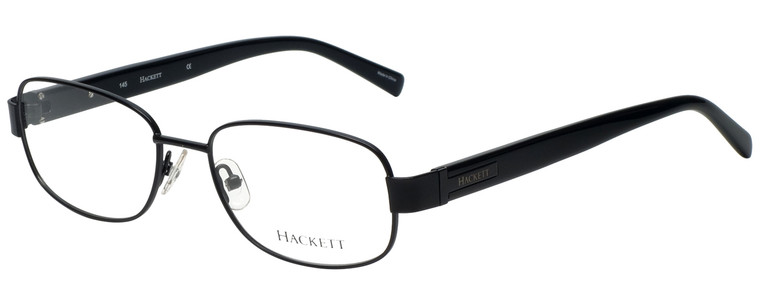 Hackett Designer Eyeglasses HEK1102-02 in Black 54mm :: Custom Left & Right Lens