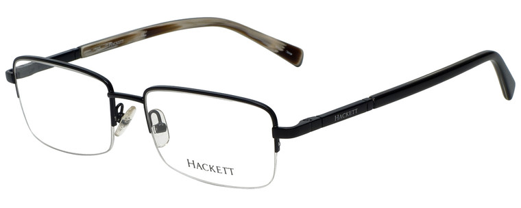 Hackett Designer Eyeglasses HEK1107-01 in Black 54mm :: Custom Left & Right Lens