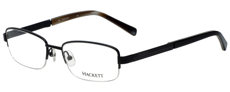 Hackett Designer Eyeglasses HEK1104-02 in Matte Black 54mm :: Rx Bi-Focal