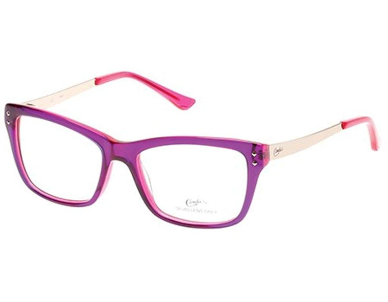 Candies Designer Eyeglasses CA0100-081 in Purple 51 mm :: Rx Single Vision