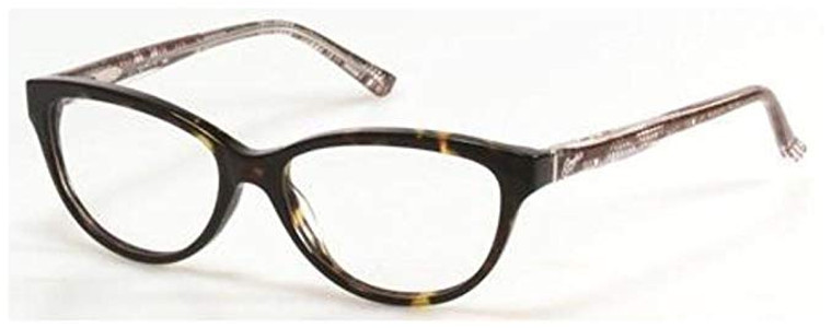 Candies Designer Reading Glasses Coral-TO in Tortoise 53 mm