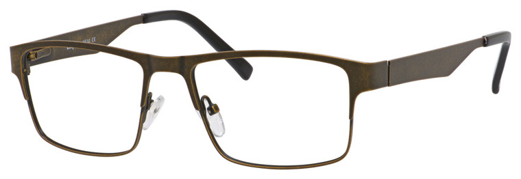 Esquire Designer Eyeglasses EQ1514-SWB in Stonewash Bronze 53mm :: Progressive