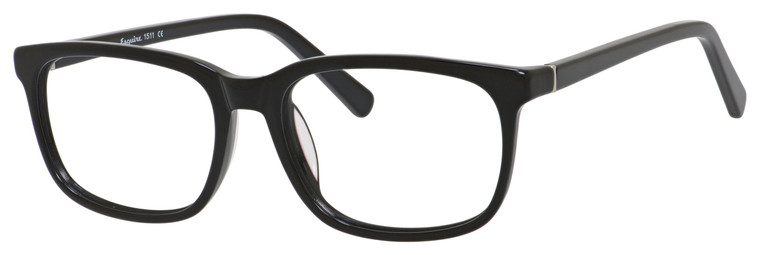 Esquire Designer Eyeglasses EQ1511-BLK in Black 54mm :: Progressive