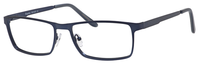 Esquire Designer Eyeglasses EQ1525-SNV in Satin Navy 56mm :: Progressive