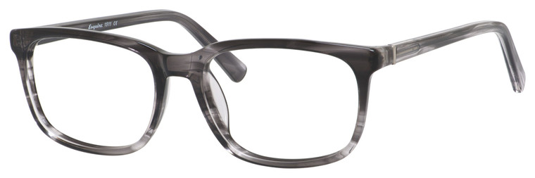 Esquire Designer Eyeglasses EQ1511-GYA in Grey Amber 54mm :: Rx Bi-Focal