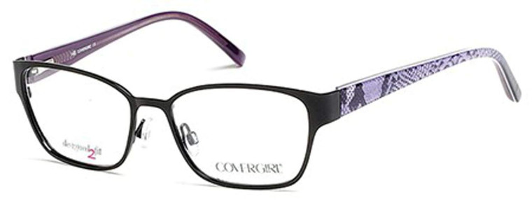 Cover Girl Designer Eyeglasses CG0454-002 in Black 54mm :: Rx Single Vision
