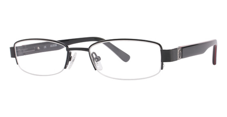 Guess Designer Eyeglasses GU9060-BLK in Black 47mm :: Rx Single Vision