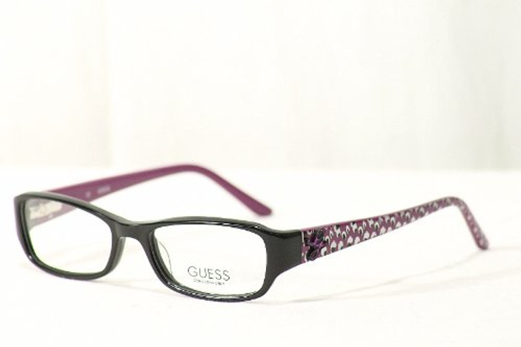 Guess Designer Eyeglasses GU9054-BLK in Black 47mm :: Progressive