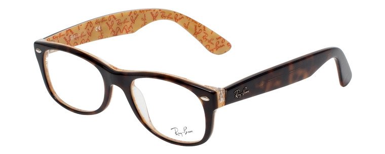 Ray Ban Designer Reading Eye Glasses RX5184-5057 Tortoise/Beige 50mm