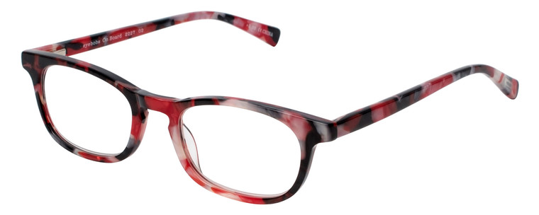 EyeBobs On Board Designer Reading Eye Glasses Multi Red/Black White 2227-02 47mm