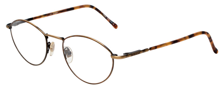 Guess Prescription Eyeglasses GU373 DBRN 51mm in Demi Tortoise/Brown Rx Bi-Focal