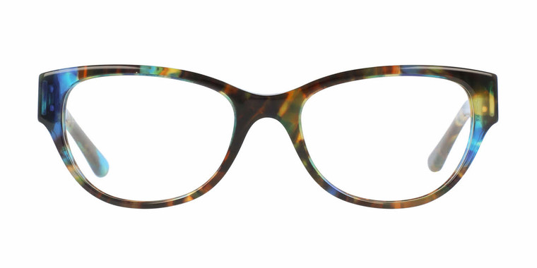 Tory Burch Designer Reading Eye Glasses in Blue Brown Tortoise TY2060-3145-50 mm