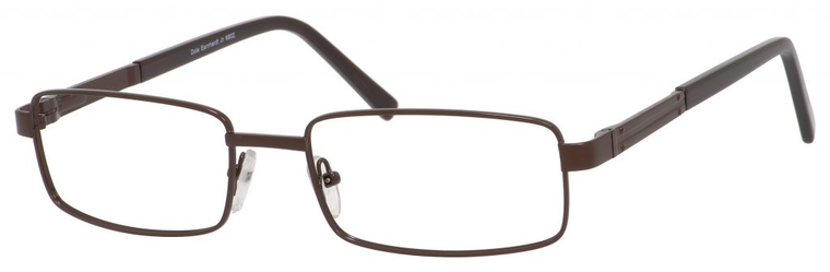 Dale Earnhardt, Jr Eyeglasses-Dale Jr 6802 in Matte Brown Frames 57mm Progressive