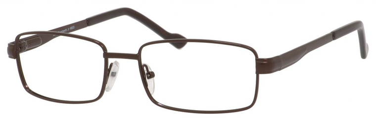 Dale Earnhardt, Jr Eyeglasses-Dale Jr 6803 in Matte Brown Frames 55mm Custom Lens