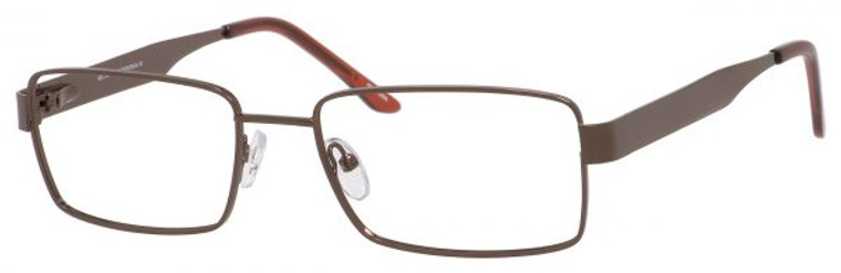 Dale Earnhardt, Jr Eyeglasses 6804 in Satin Brown Frames 56mm RX SV