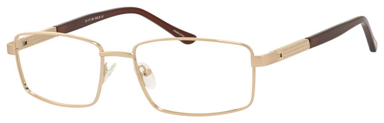 Dale Earnhardt, Jr Designer Eyeglasses-Dale Jr 6818 in Gold 57mm RX SV