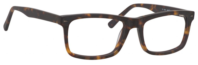 Esquire Designer Mens EQ1548 Reading Eyeglasses in Matte Tortoise 55 mm  RX SV