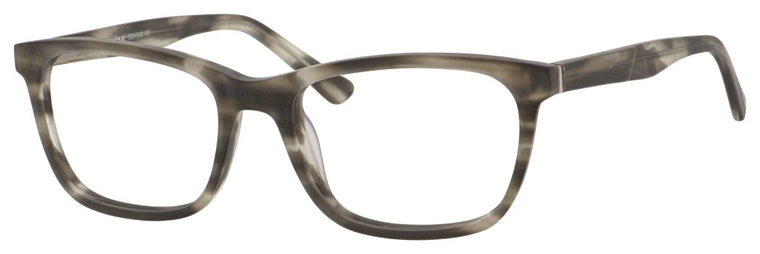 Esquire Mens EQ1558 Oval Frame Reading Eyeglasses in Matte Grey 54mm RX SV
