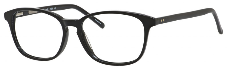 Ernest Hemingway H4699 Unisex Oval Frame Reading Eyeglasses in Black/Olive 51 mm