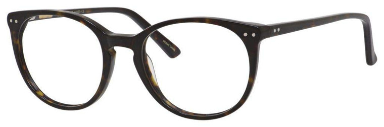 Ernest Hemingway H4699 Unisex Oval Frame Reading Eyeglasses in Tortoise/Brown 51 mm RX SV