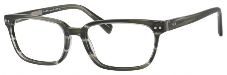 Ernest Hemingway H4803 Unisex Rectangular Frame Eyeglasses Stone 55 mm RX SV