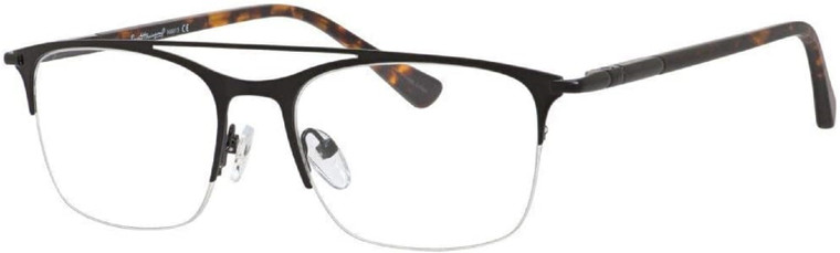 Ernest Hemingway Progressive Rx Eyeglasses H4813 Semi-Rimless Black&Tortoise 52