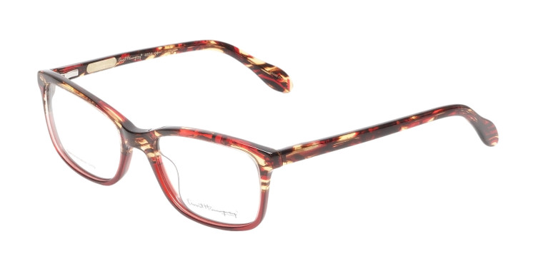 Profile View of Hemingway H4694 Unisex Blue Light Blocking Filter+A/R Lenses Tortoise/Burgundy 53 mm