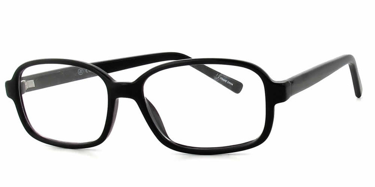 Calabria Soho 97 Black Designer Eyeglasses :: Custom Left & Right Lens