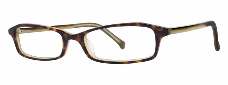Calabria Splash 51 Tortoise Designer Eyeglasses :: Custom Left & Right Lens